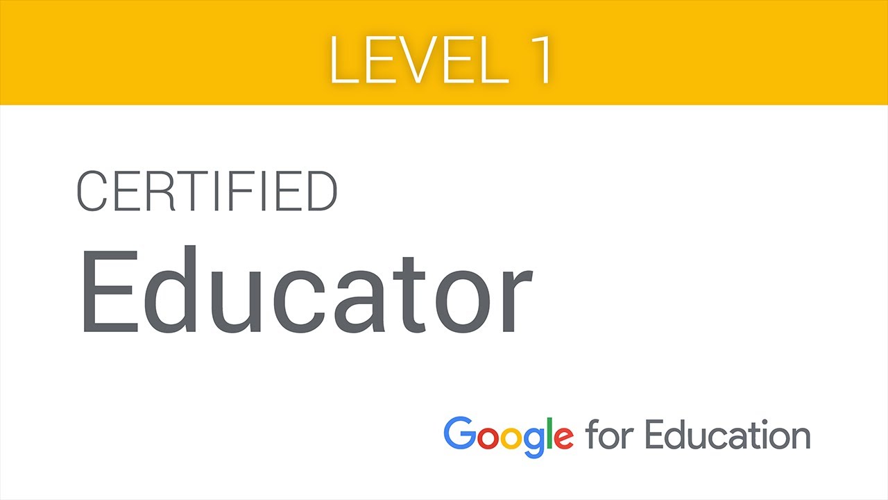 Certified educator
